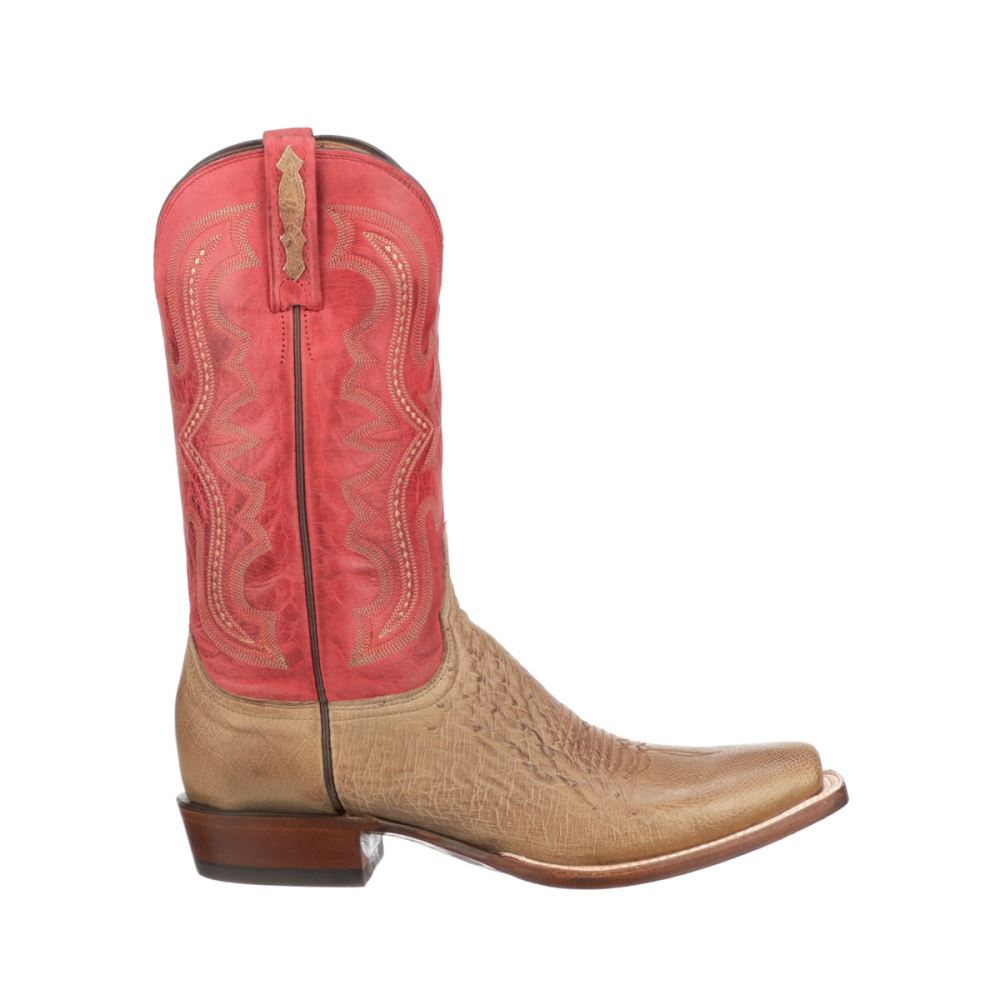 Lucchese Cecil Exotic - Olive