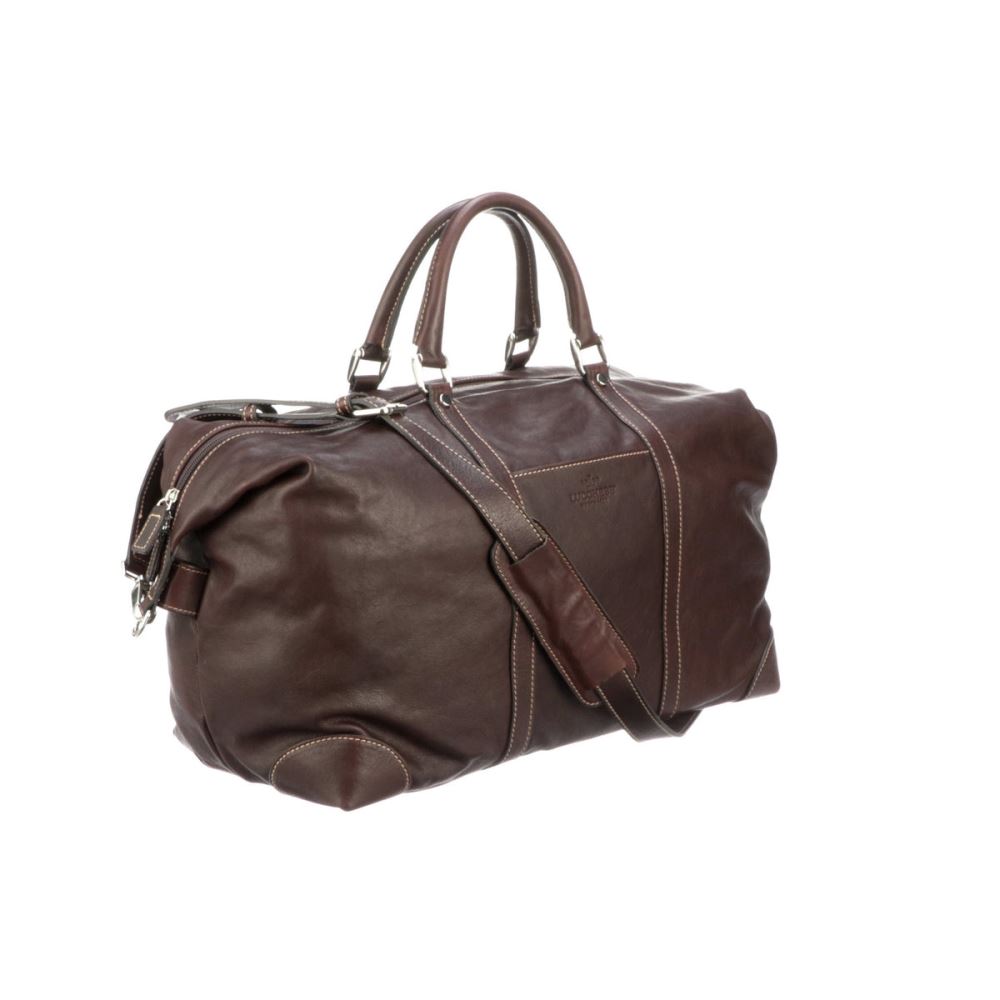 Lucchese COSIMO OVERNIGHT DUFFEL - ESPRESSO