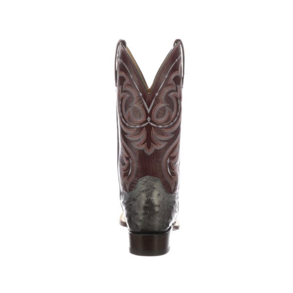 Lucchese Harris - Anthracite Grey + Black Cherry