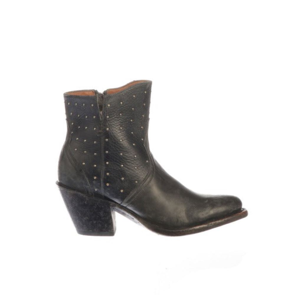 Lucchese Harley - Black + Beige