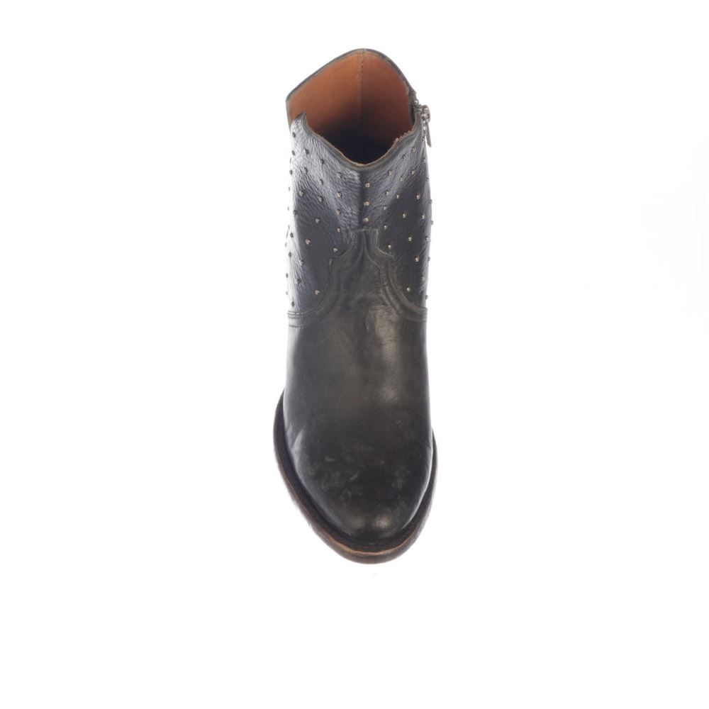 Lucchese Harley - Black + Beige