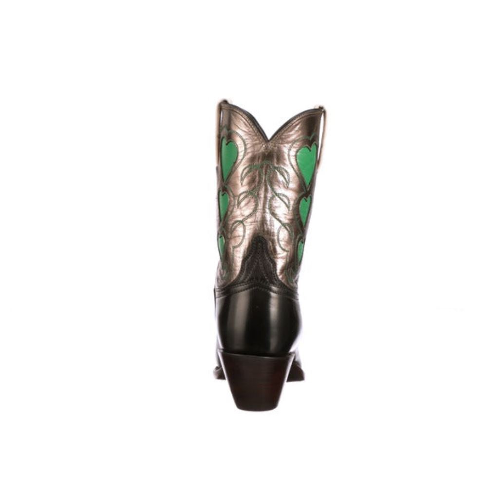 Lucchese Queen of Hearts - Black + Pewter