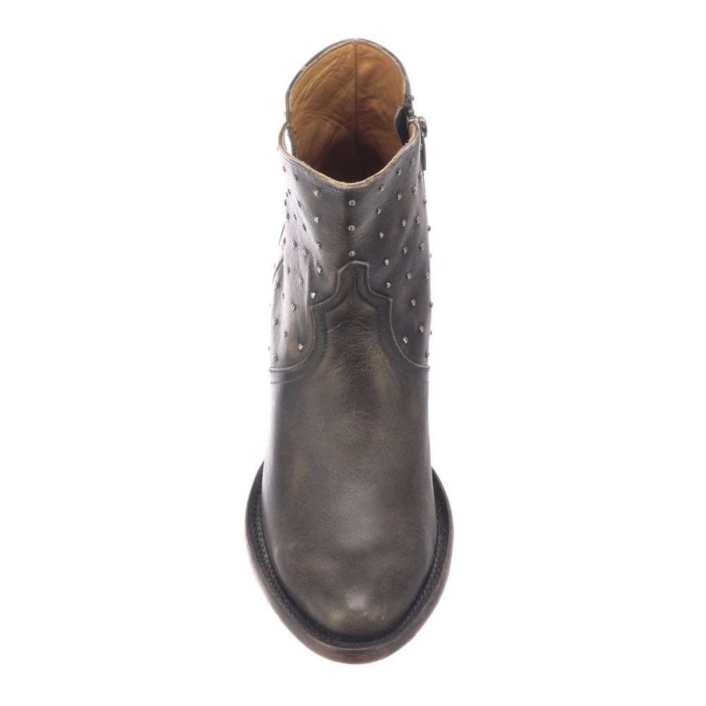 Lucchese Harley - Chocolate + Beige