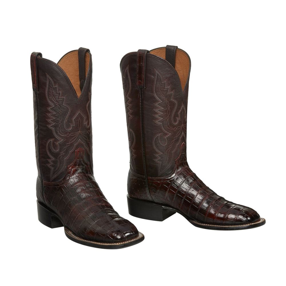 Lucchese Trent - Black Cherry