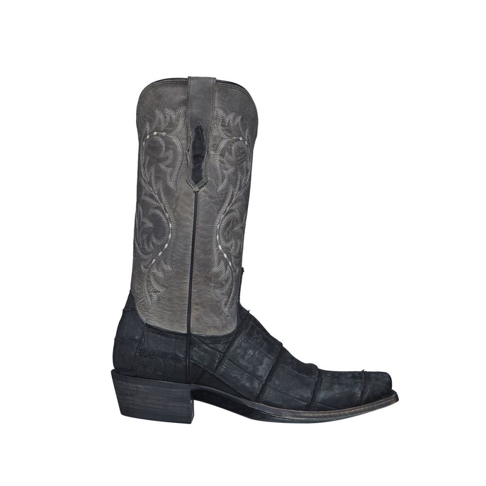 Lucchese Burke - Black + Charcoal