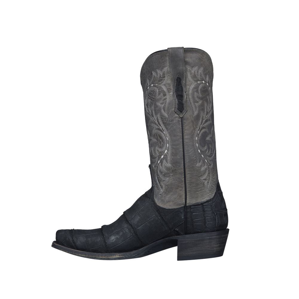 Lucchese Burke - Black + Charcoal