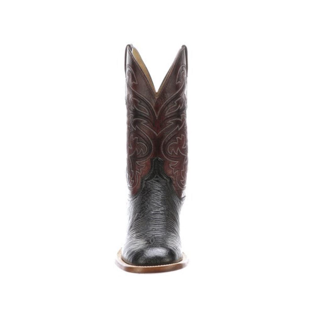 Lucchese Lance - Black + Black Cherry