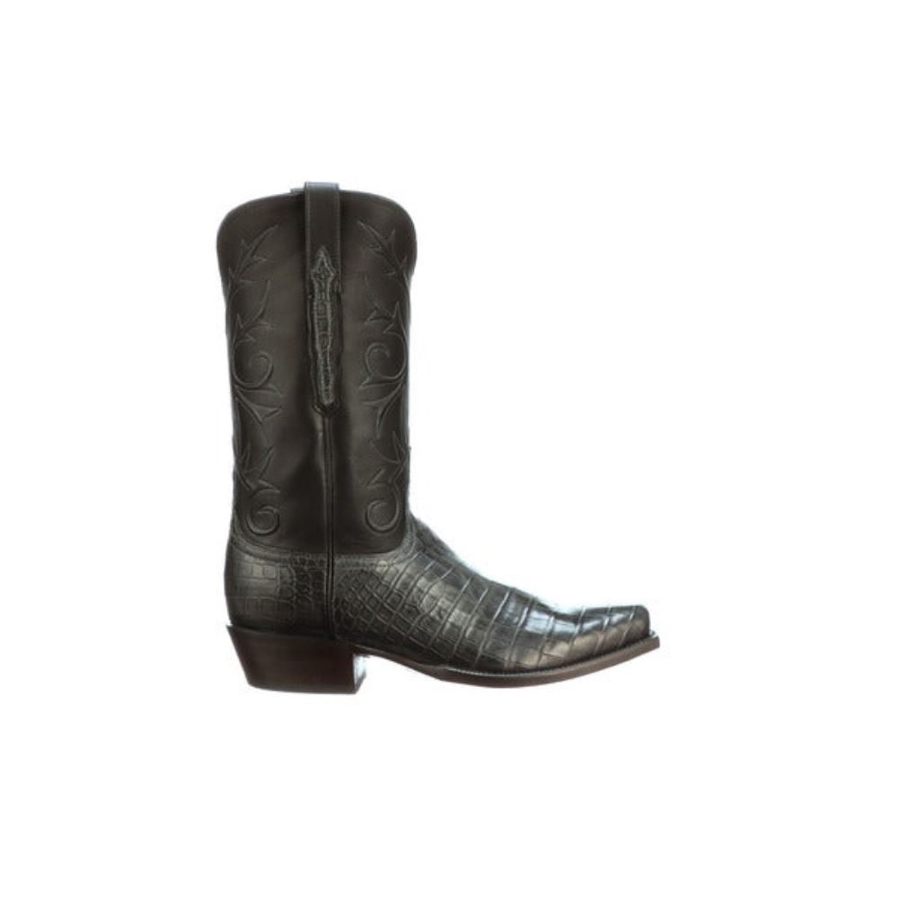 Lucchese Cruz - Charcoal + Black