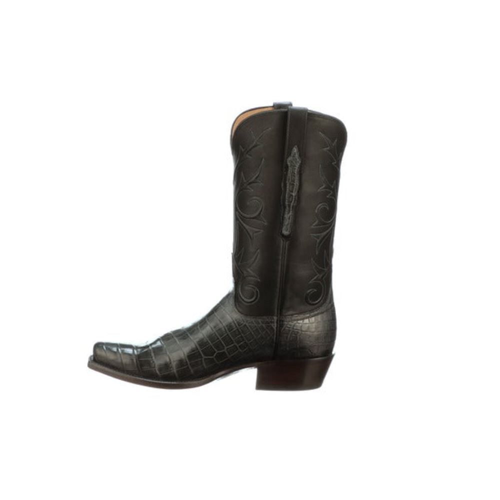 Lucchese Cruz - Charcoal + Black