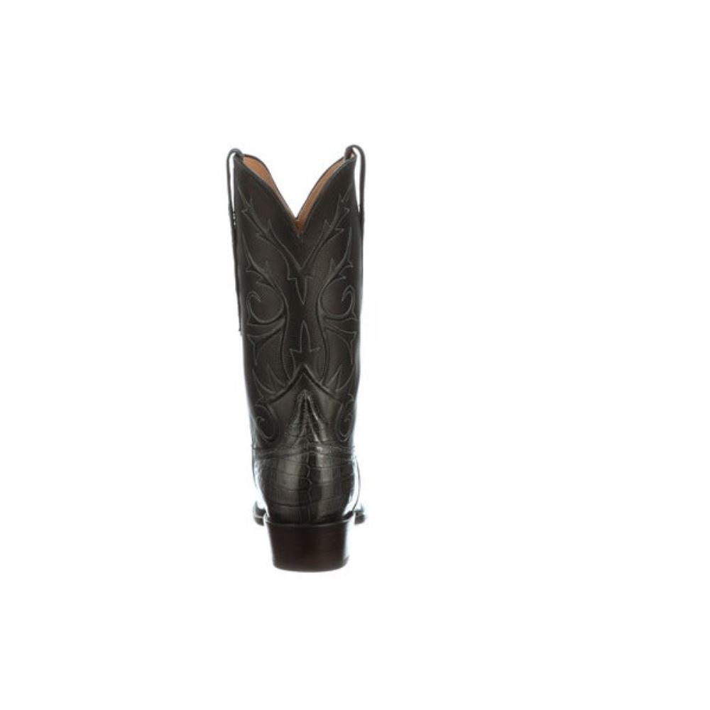 Lucchese Cruz - Charcoal + Black