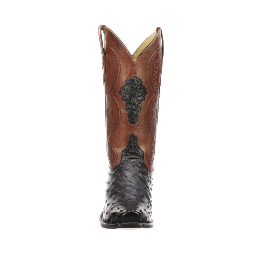 Lucchese Randall - Black + Cognac