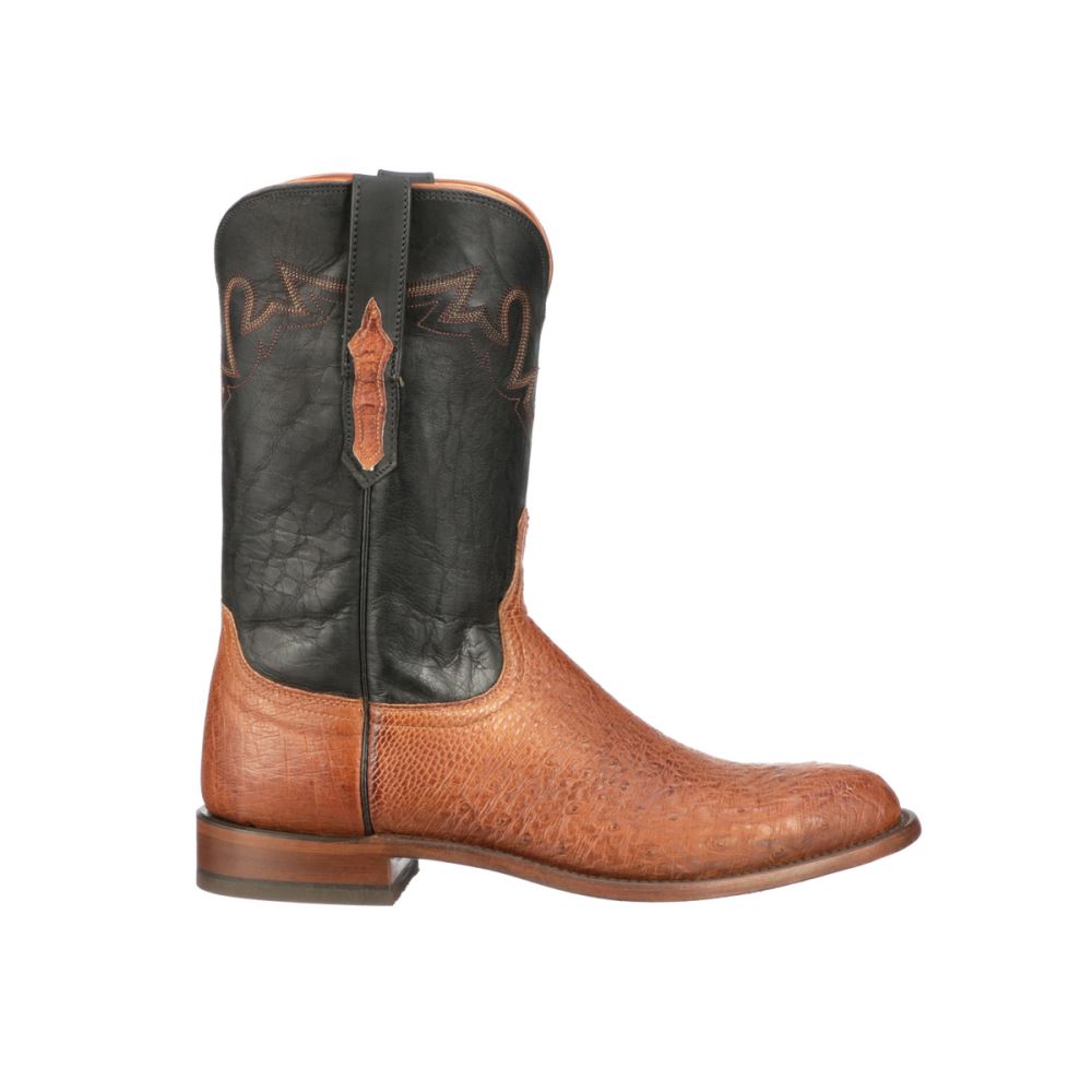 Lucchese Sunset Exotic - Cognac