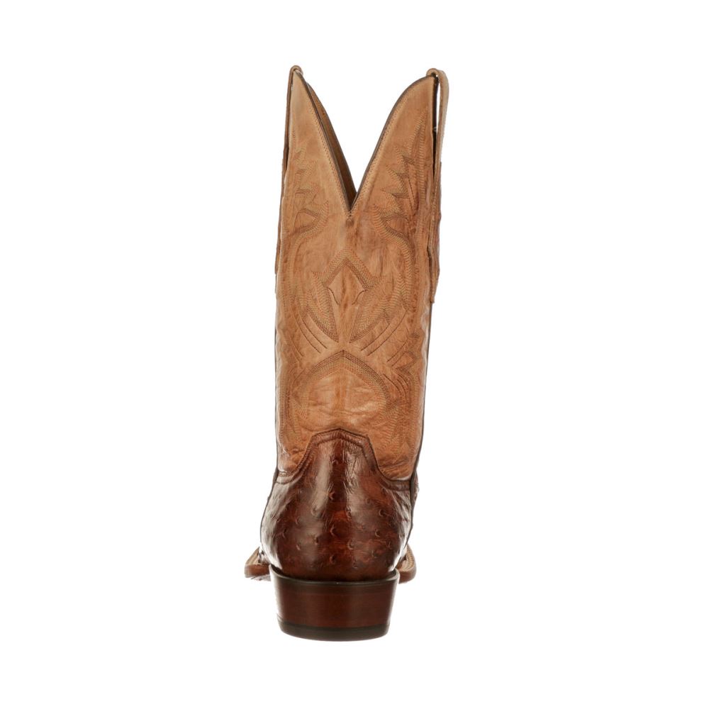 Lucchese Cliff - Chocolate + Tan