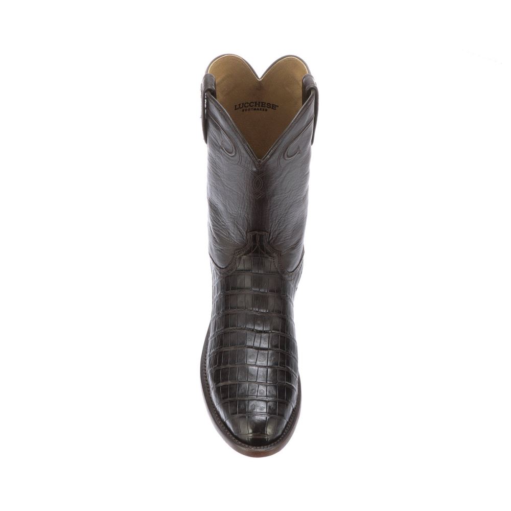 Lucchese Gerard - Chocolate + Dark Brown