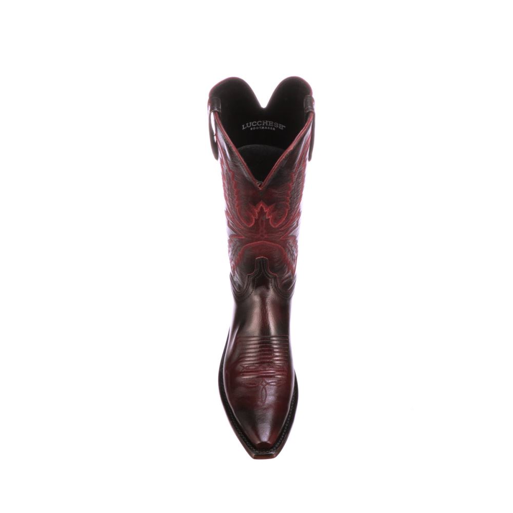 Lucchese Savannah - Black Cherry