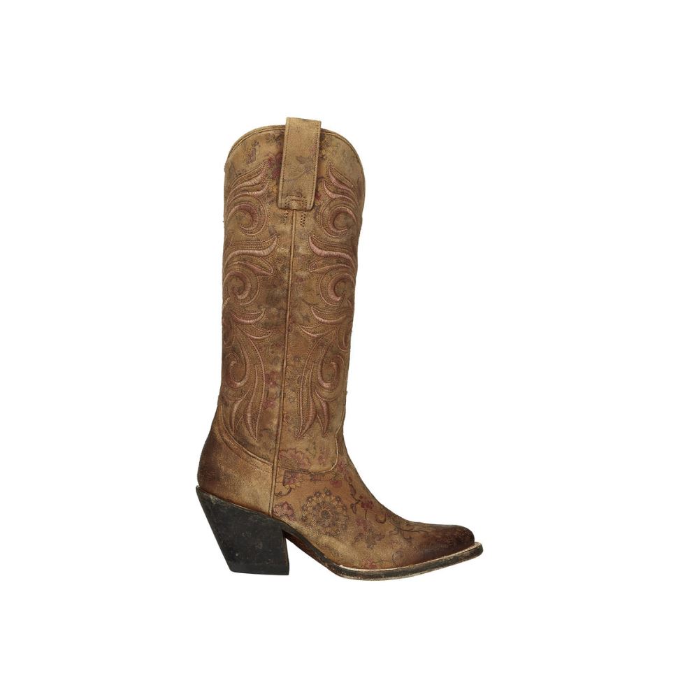 Lucchese Laurelie - Tan Floral