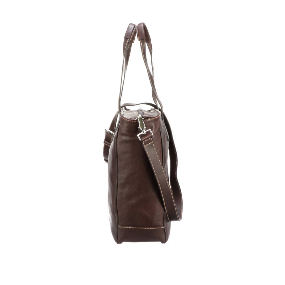 Lucchese COSIMO CARYALL TOTE - ESPRESSO