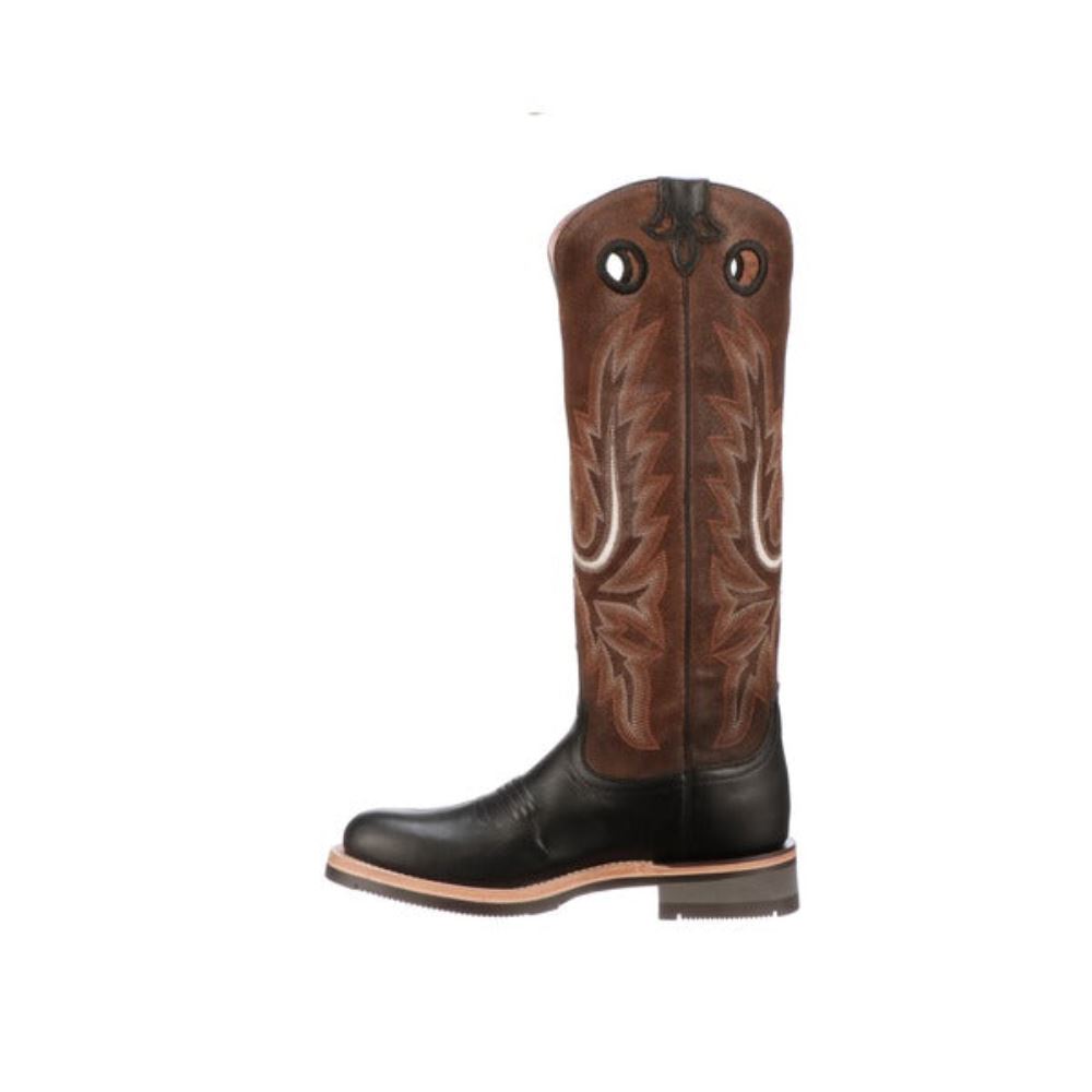 Lucchese Ruth Tall - Black + Chocolate