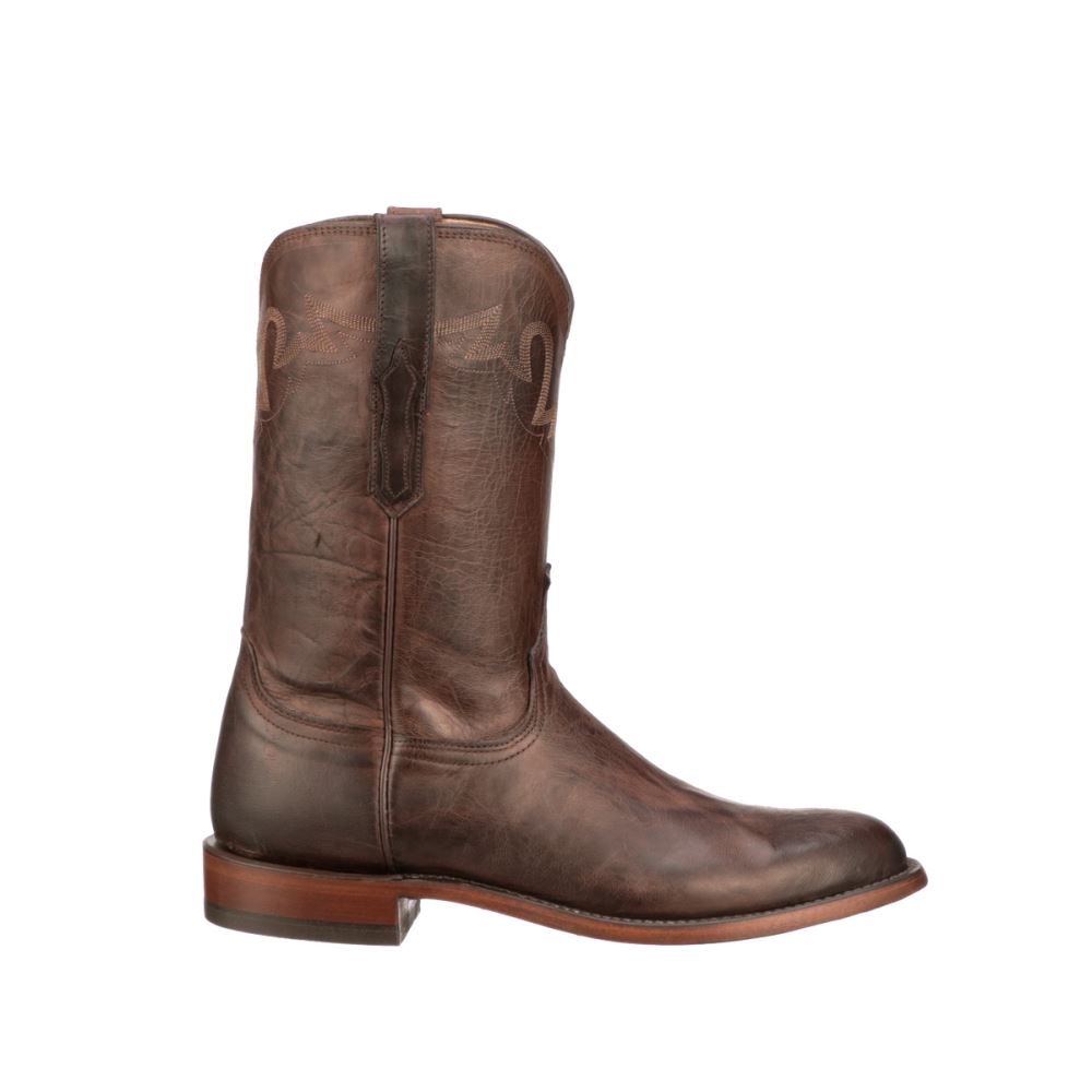 Lucchese Sunset Roper - Chocolate