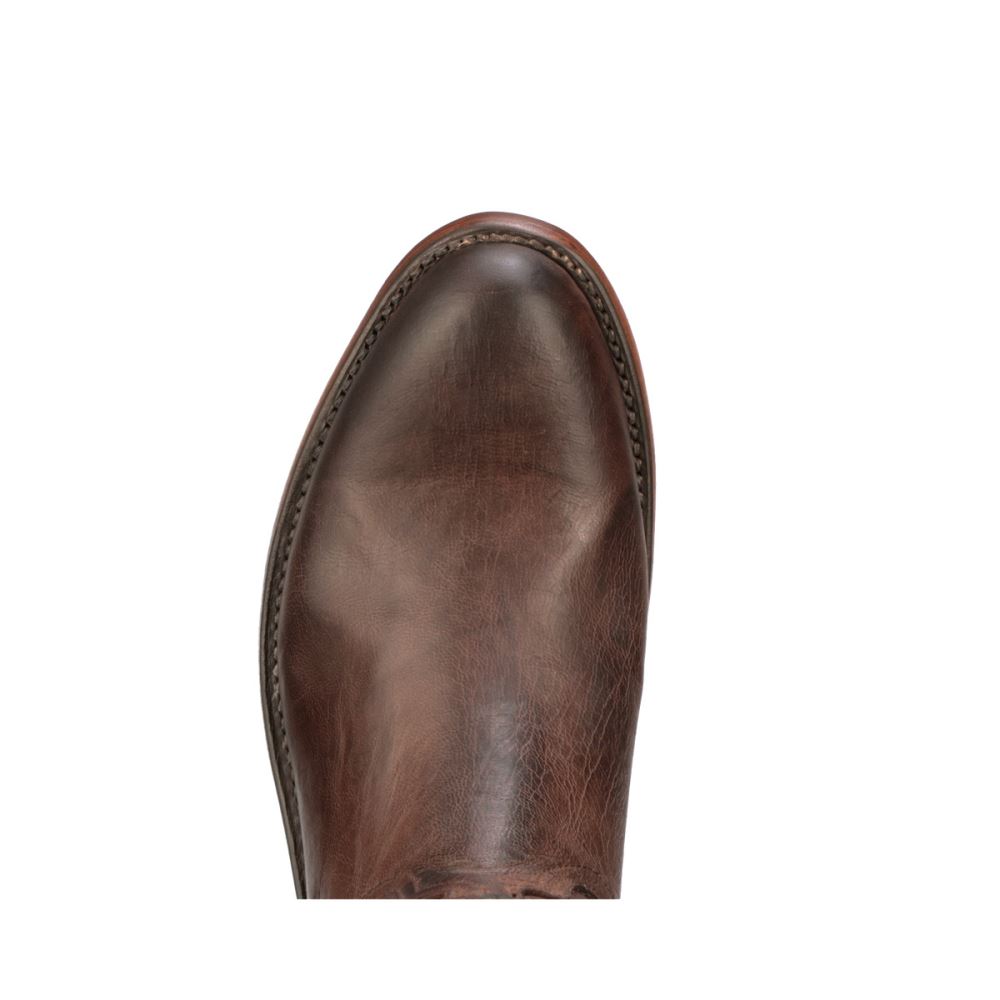 Lucchese Sunset Roper - Chocolate