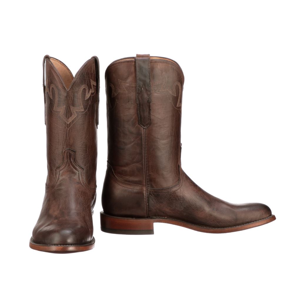 Lucchese Sunset Roper - Chocolate