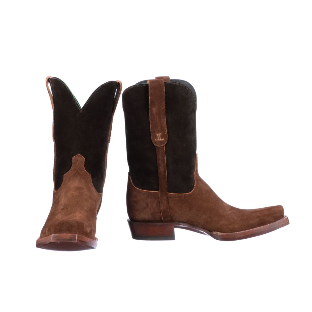 Lucchese Stead - Chocolate + Olive