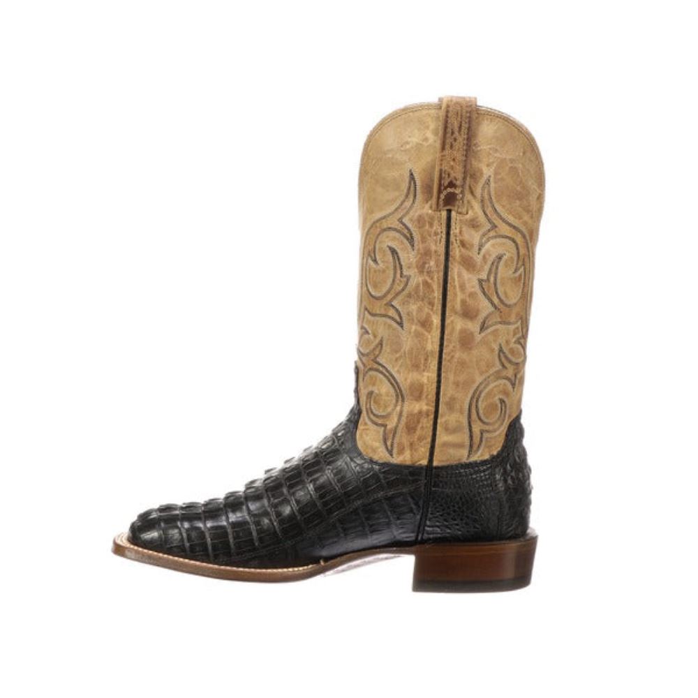 Lucchese Haan - Black + Pearl Bone