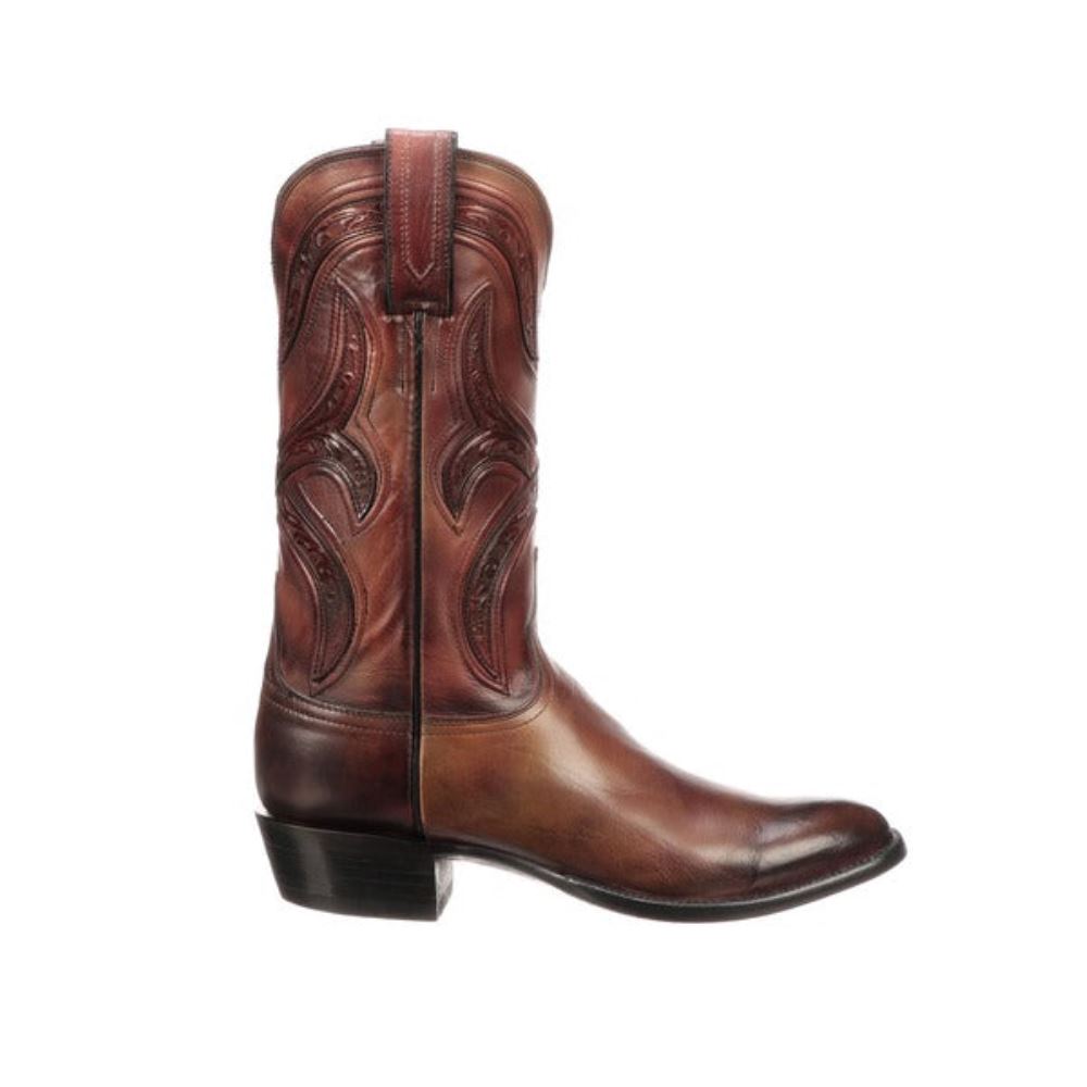 Lucchese Knox - Black Cherry