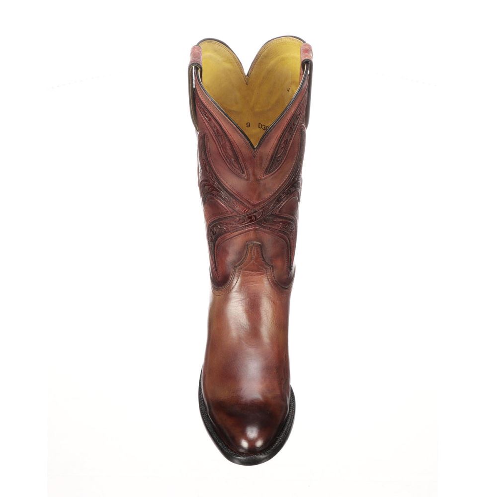 Lucchese Knox - Black Cherry