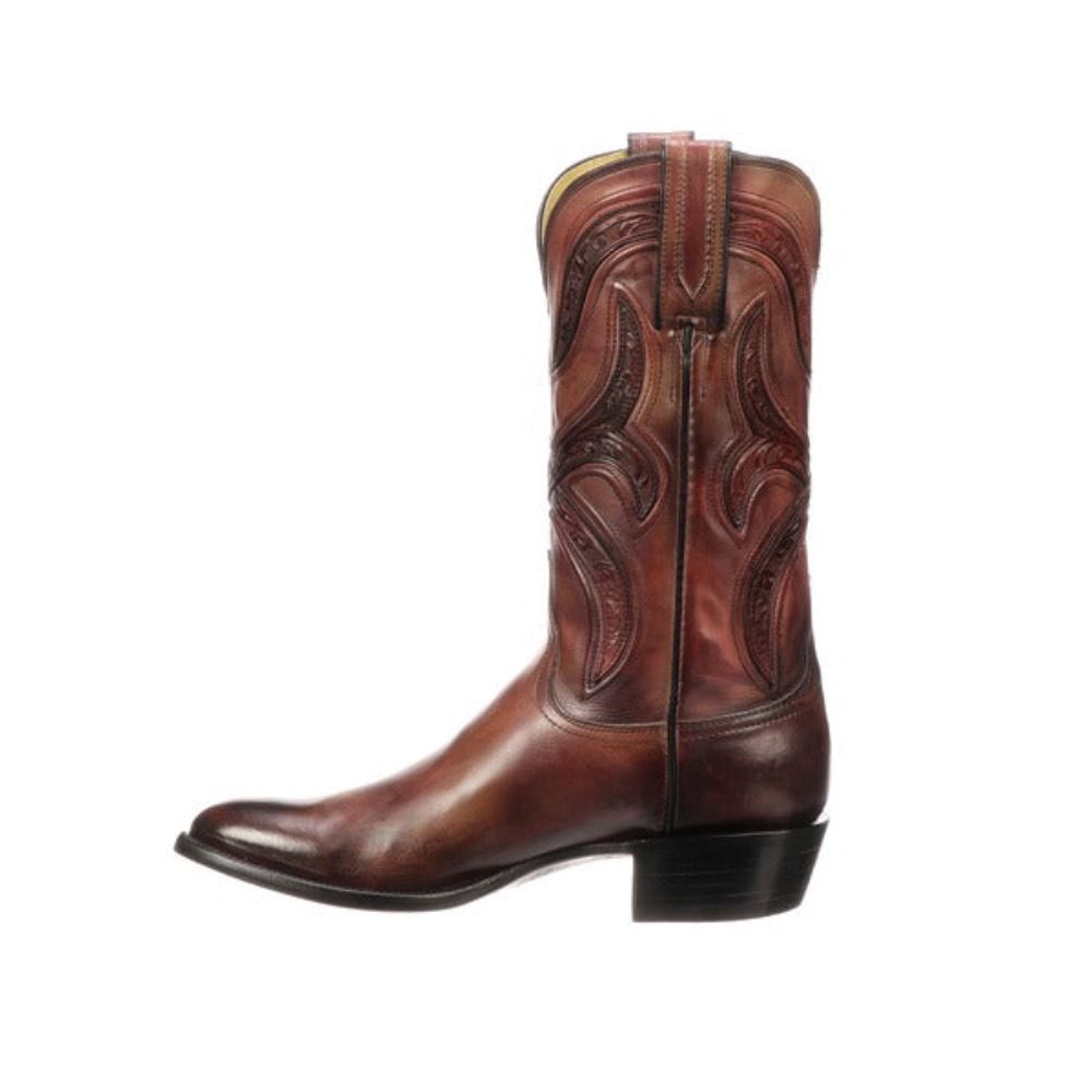 Lucchese Knox - Black Cherry