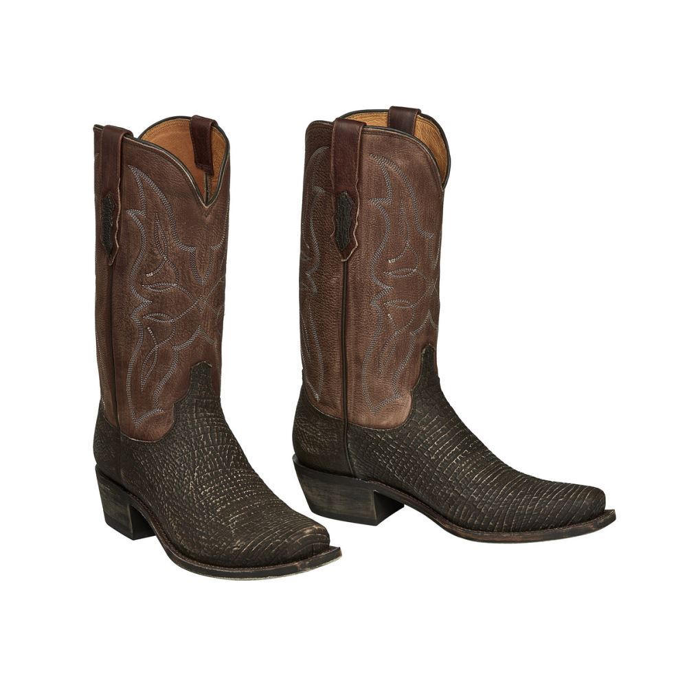 Lucchese Carl - Chocolate + Brown