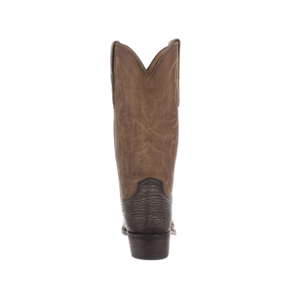 Lucchese Carl - Chocolate + Brown