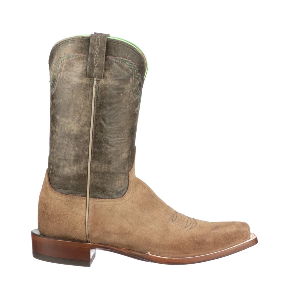 Lucchese Martin Suede - Sand