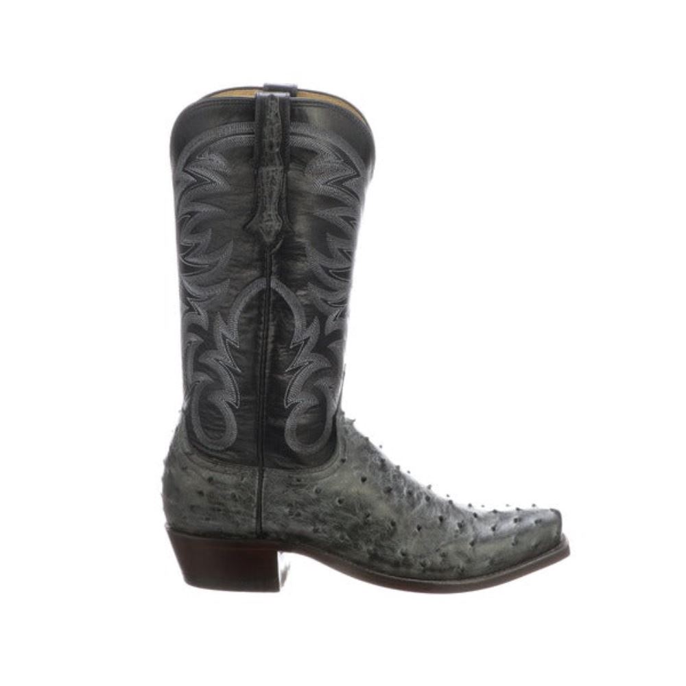 Lucchese Hugo - Anthracite Grey + Navy