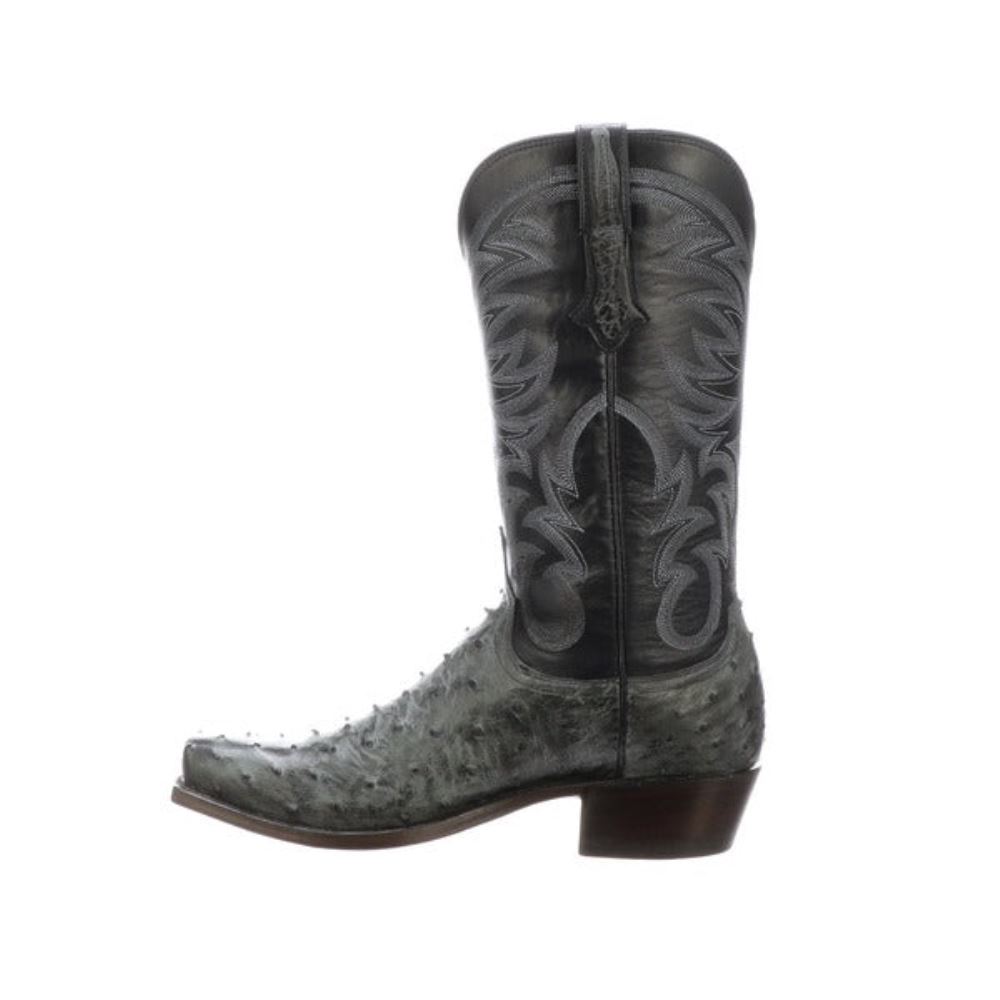 Lucchese Hugo - Anthracite Grey + Navy