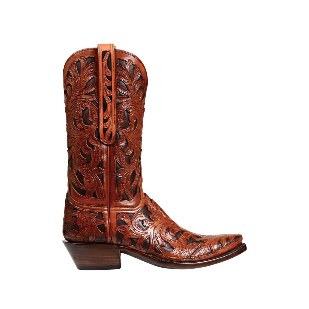 Lucchese Kent - Mahogany + Chocolate