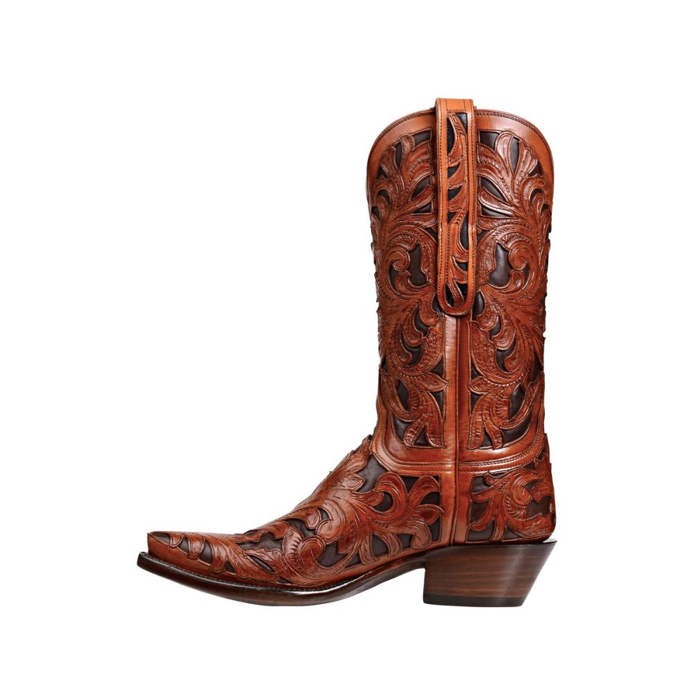 Lucchese Kent - Mahogany + Chocolate