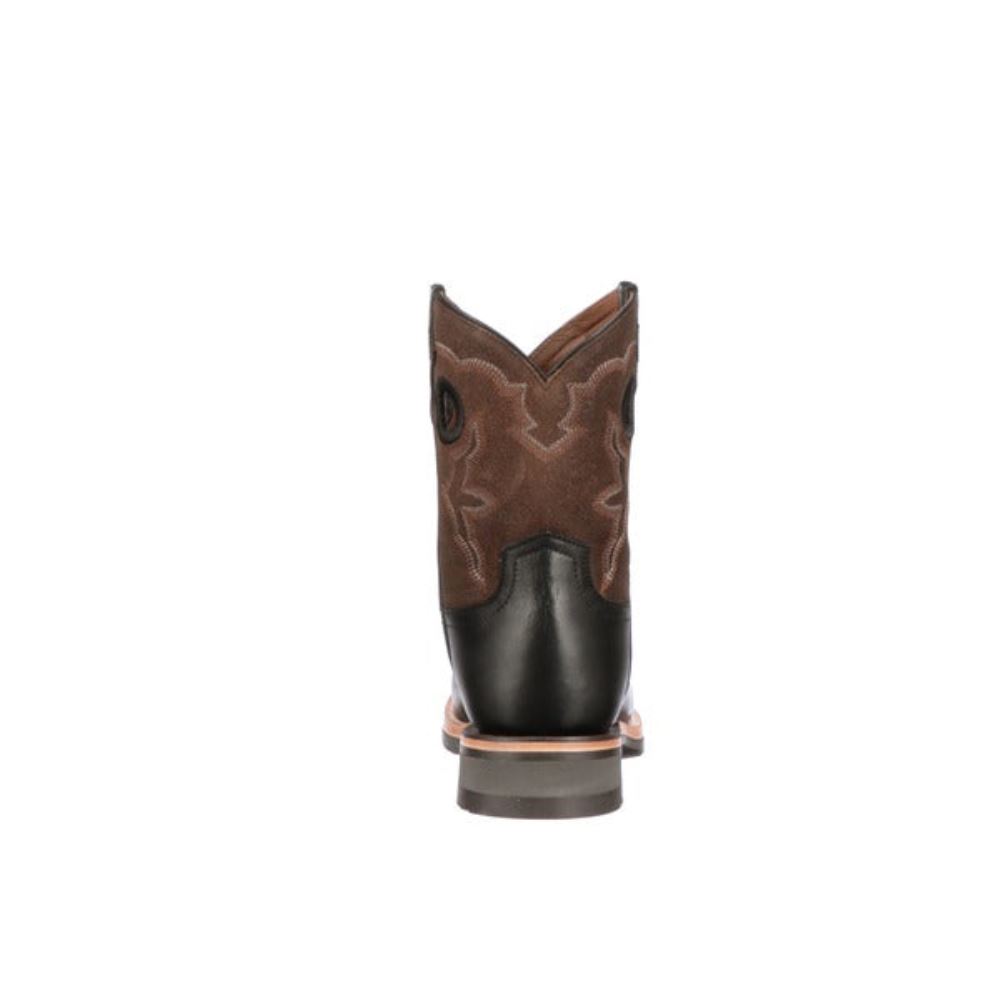 Lucchese Ruth Short - Black + Chocolate