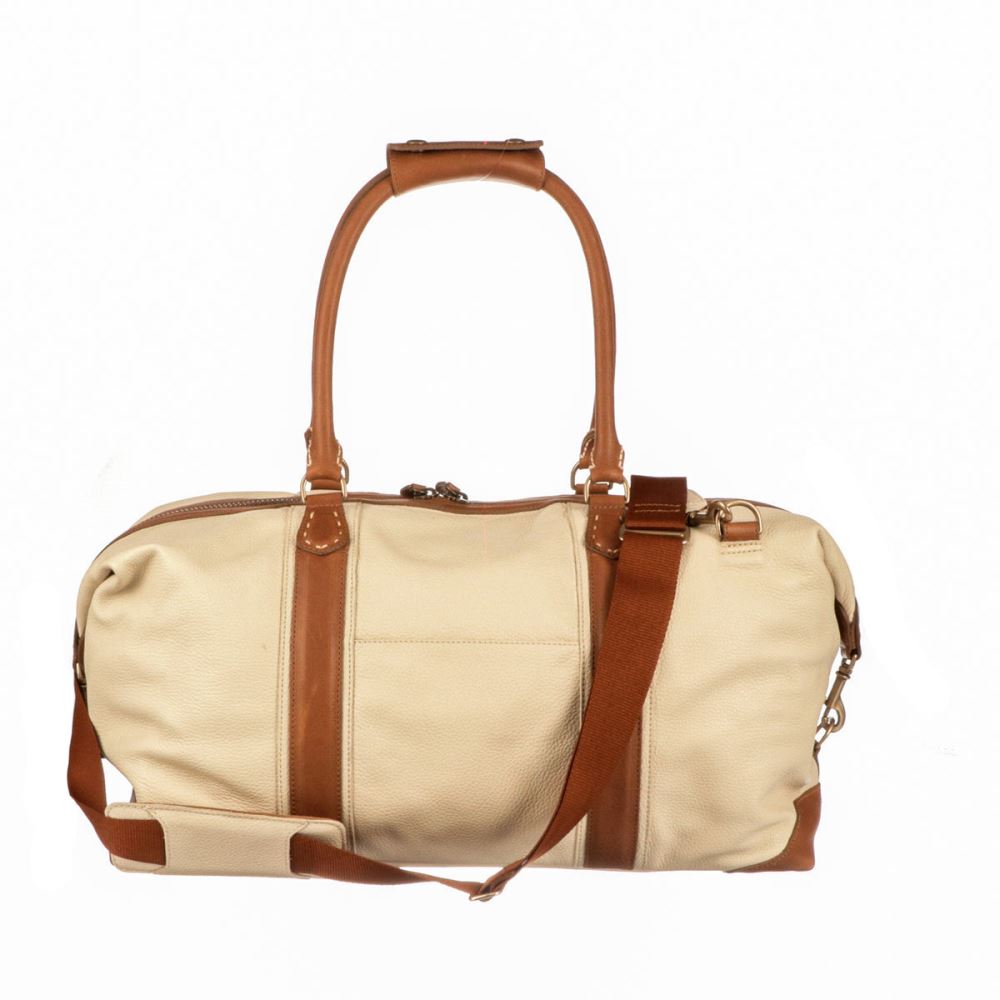 Lucchese Frances Overnight Duffel - Bone