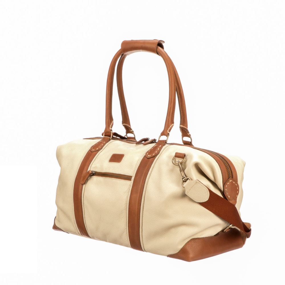 Lucchese Frances Overnight Duffel - Bone