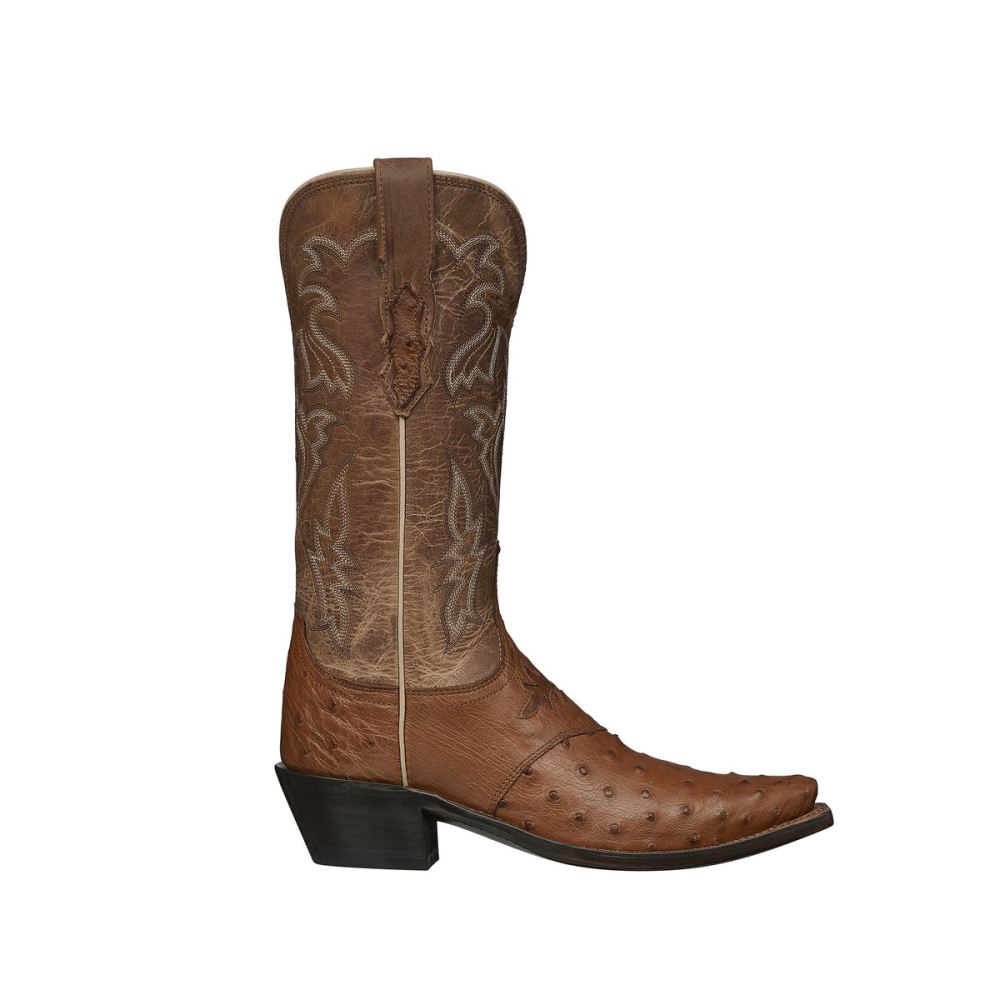 Lucchese Augusta - Tan + Camel