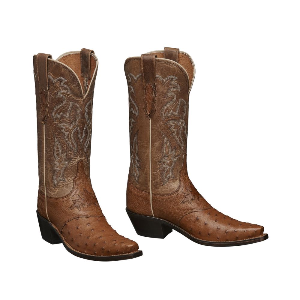 Lucchese Augusta - Tan + Camel