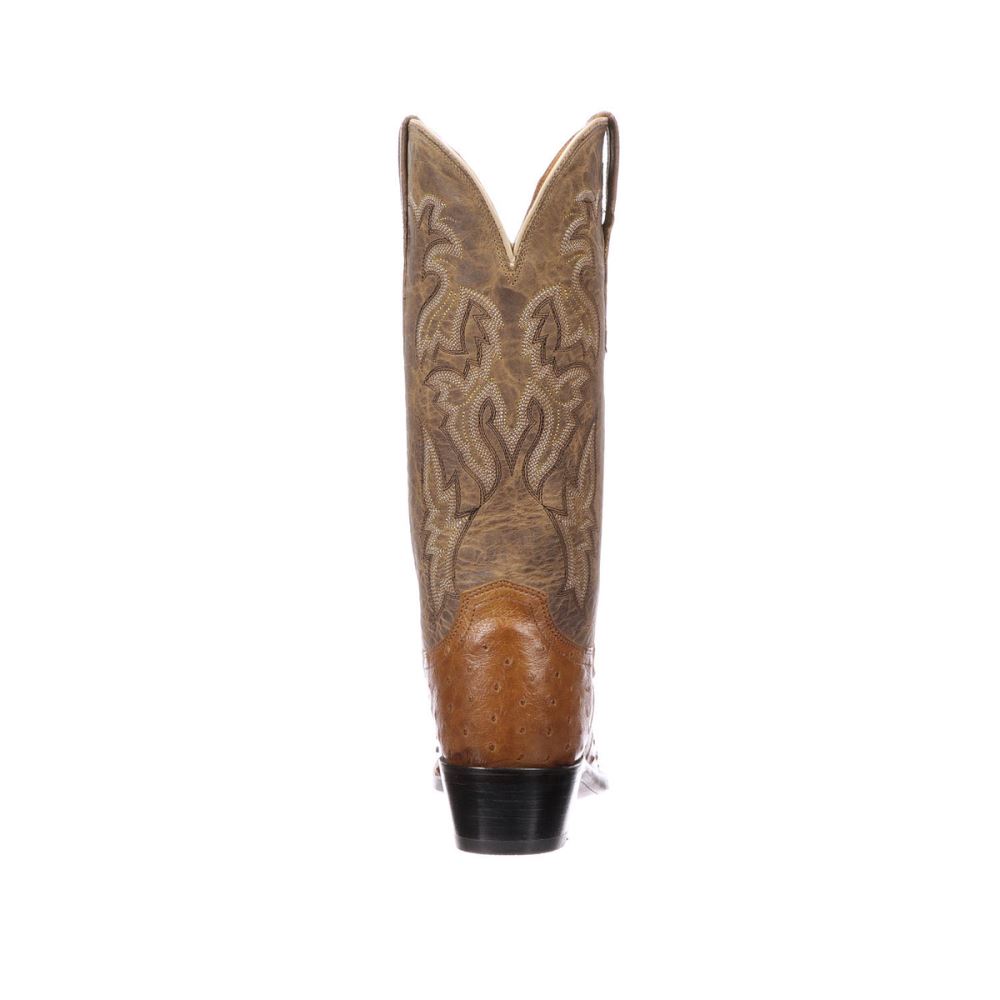 Lucchese Augusta - Tan + Camel