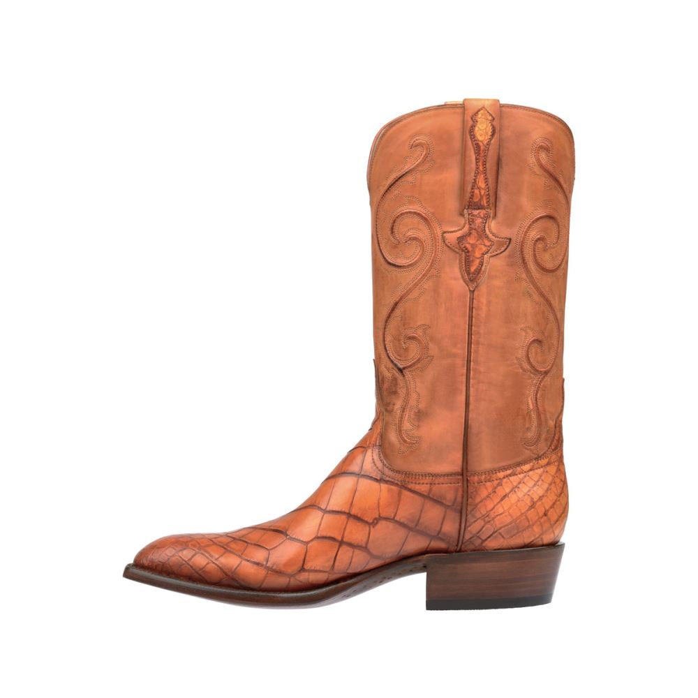 Lucchese Colton - Cognac + Light Brown