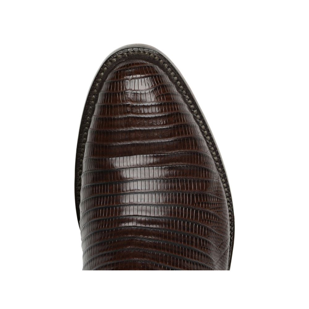 Lucchese Kip - Cigar + Dark Brown