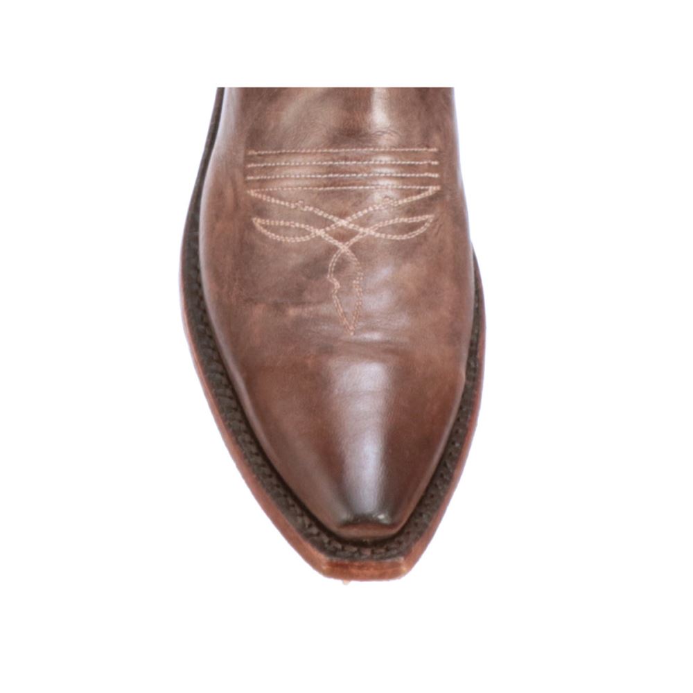 Lucchese Camilla Stud - Chocolate