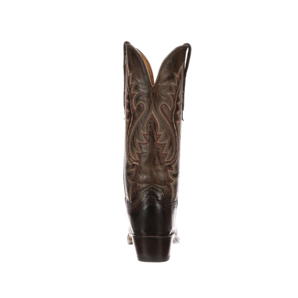 Lucchese Cassidy - Chocolate + Beige