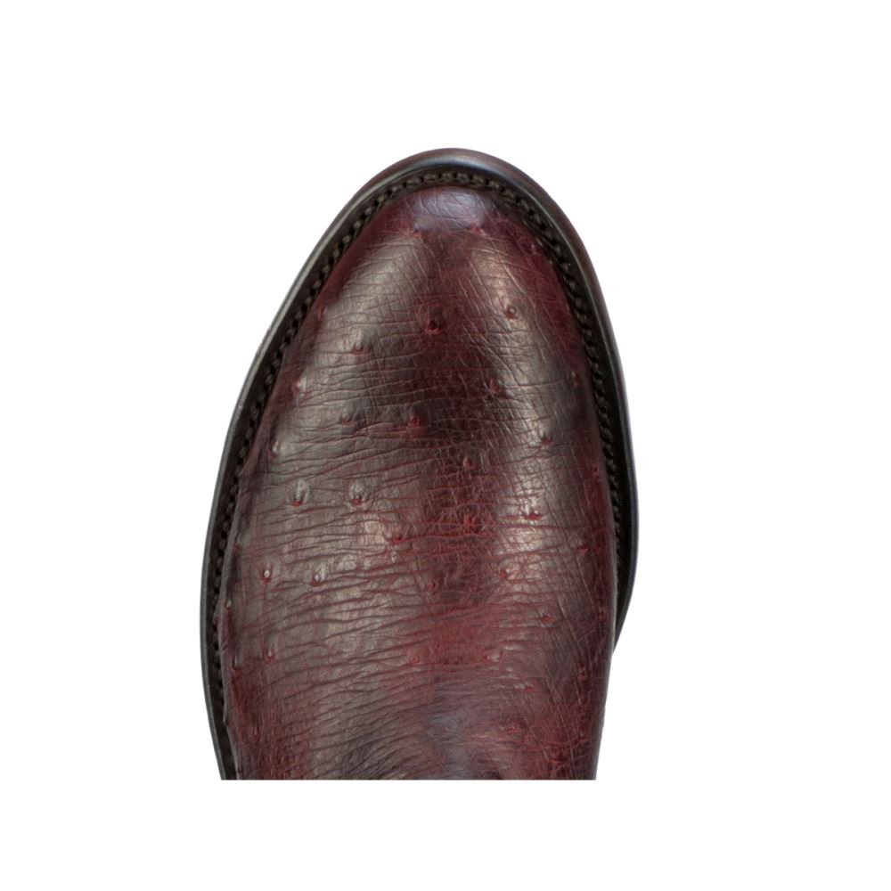 Lucchese Sunset Exotic - Black Cherry