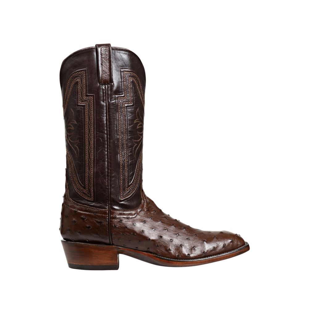 Lucchese Hugh - Sienna + Dark Brown