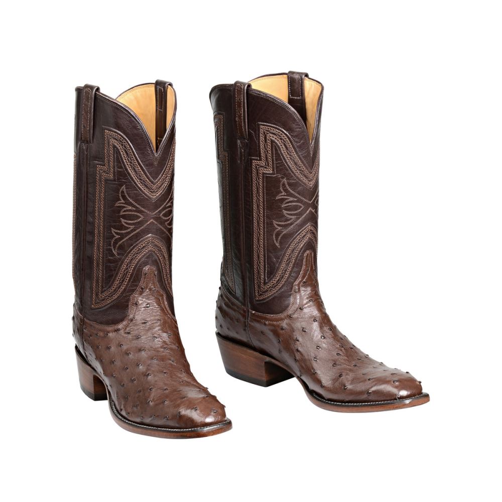 Lucchese Hugh - Sienna + Dark Brown